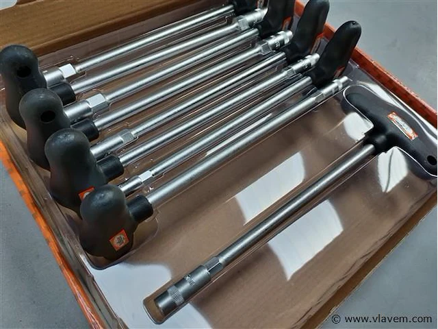 9-delige t-handle doppenset - afbeelding 1 van  6