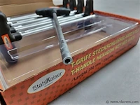 9-delige t-handle doppenset - afbeelding 2 van  6
