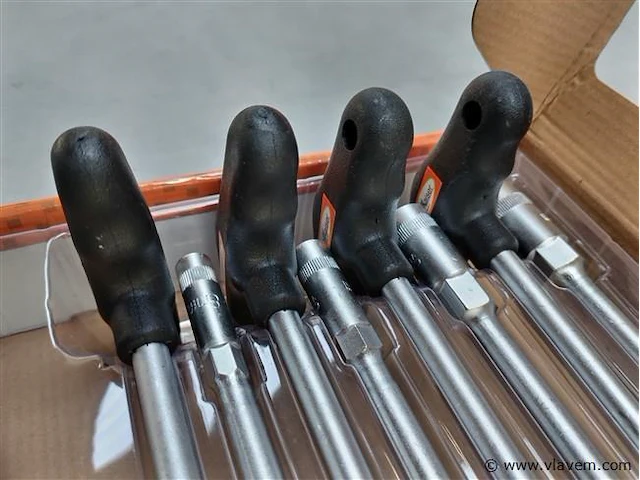 9-delige t-handle doppenset - afbeelding 4 van  6