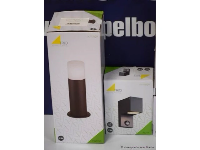 9 diverse buitenverlichting wo trio lighting en lucide - afbeelding 2 van  5