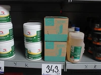 9 diverse potten wo. handreiniger - afbeelding 1 van  1