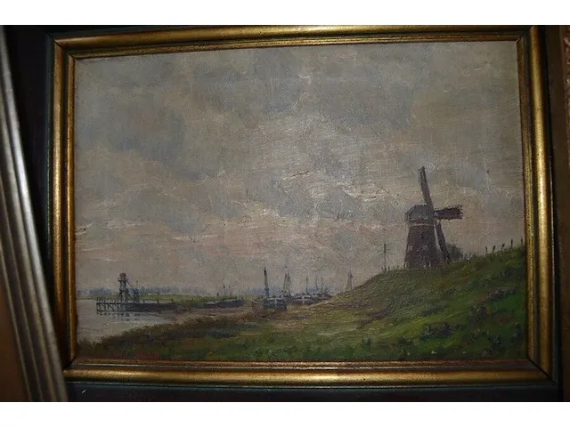 9 diverse schilderijen - afbeelding 6 van  10