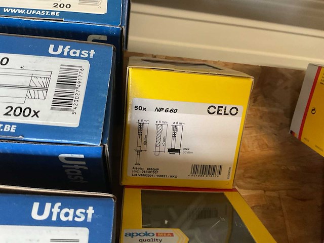 9 dozen blitsnagels; nagelpluggen - afbeelding 2 van  10