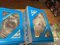 9 dozen deurklink met rozet - afbeelding 2 van  7