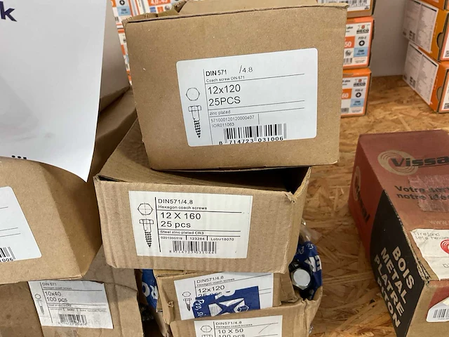 9 dozen houtbouten - afbeelding 5 van  6
