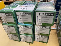 9 dozen spaanplaatschroeven - afbeelding 3 van  5