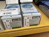 9 dozen spaanplaatschroeven - afbeelding 3 van  5