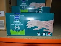 9 dozen x 100 stuks vinyl handschoenen metro maat s - afbeelding 3 van  3