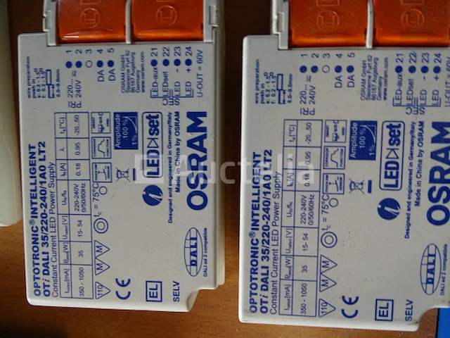 9 elektrische transformatoren (detail: zie foto's) - afbeelding 2 van  10