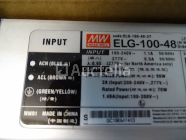 9 elektrische transformatoren (detail: zie foto's) - afbeelding 7 van  10