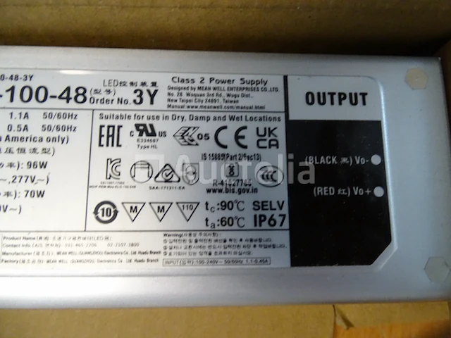 9 elektrische transformatoren (detail: zie foto's) - afbeelding 8 van  10