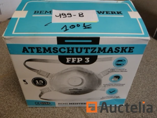 9 ffp3 stofmaskers - afbeelding 1 van  5