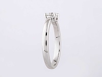 9 kt witgouden ring met natuurlijke diamant - afbeelding 5 van  7