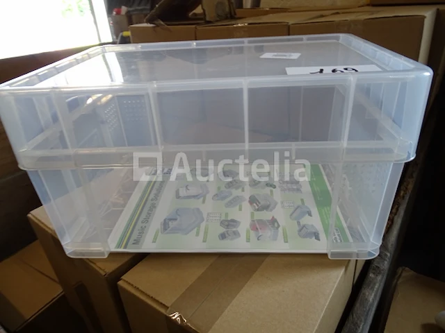 9 liter xl transparante doos echt handige doos - afbeelding 2 van  3