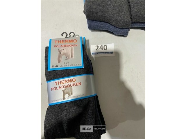 9 paar thermosokken maat 39-42 - afbeelding 3 van  3