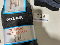9 paar thermosokken maat 43-46 - afbeelding 3 van  3