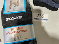 9 paar thermosokken maat 43-46 - afbeelding 3 van  3