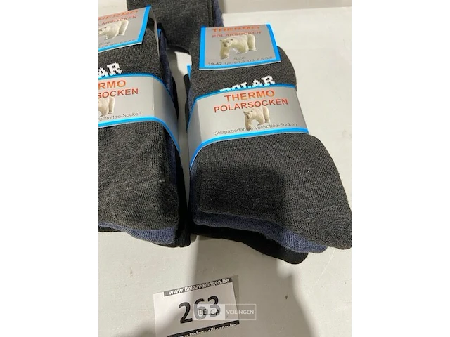 9 paar thermosokken man maat 39-42 - afbeelding 3 van  3