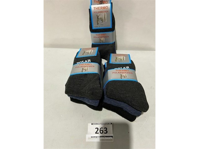 9 paar thermosokken man maat 39-42 - afbeelding 2 van  3