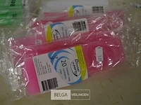 9 pakjes plastic messen en vorken - afbeelding 2 van  3