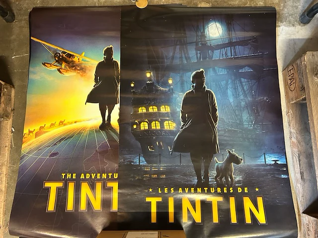 9 posters kuifje - afbeelding 1 van  5