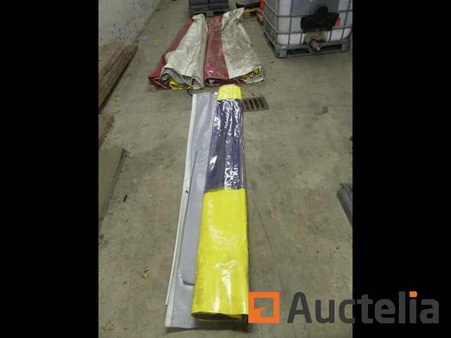 9 verticale dekzeilen voor partytent - afbeelding 1 van  4