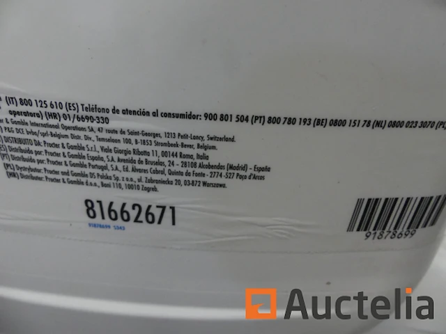 9 x 20 liter jerrycans ariel s3 vloeibaar wasmiddel - afbeelding 3 van  6
