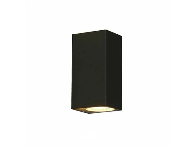 9 x gu10 rechthoek dubbele stroom buiten wandlamp – ip65 waterdicht - afbeelding 3 van  5