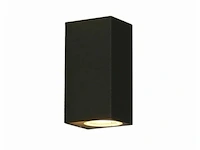 9 x gu10 rechthoek dubbele stroom buiten wandlamp – ip65 waterdicht - afbeelding 3 van  5