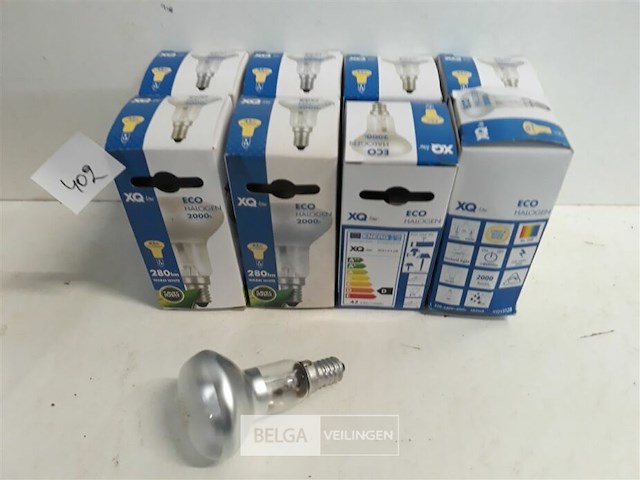 9 x halogeen spot eco lamp e14 42w - afbeelding 2 van  3