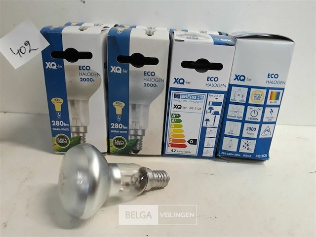 9 x halogeen spot eco lamp e14 42w - afbeelding 3 van  3