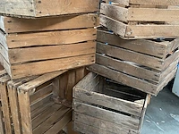 9 x houten fruitkist - afbeelding 2 van  2