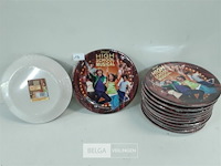 9 x kartonnen wegwerpborden 23 cm 10 stuks - afbeelding 2 van  3