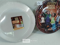 9 x kartonnen wegwerpborden 23 cm 10 stuks - afbeelding 3 van  3