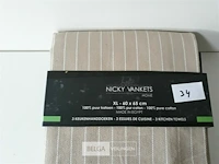 9 x keuken handdoek 60x65 cm 100% katoen - afbeelding 2 van  2