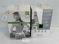 9 x ondergoed dames string s/m wit/zwart - afbeelding 1 van  3