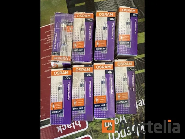 9 x osram powerball 70w lamp - afbeelding 1 van  4