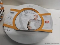 9 x piet huysentruyt rond bord 27 cm - afbeelding 2 van  2