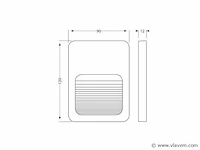 9 x solo wall trap led spots zwart - afbeelding 7 van  7