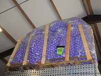 9 zakken met plastic ballen voor ballenbad