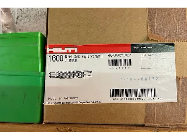 90 dozen spit hilti, ndex vastzetmateriaal - afbeelding 3 van  5