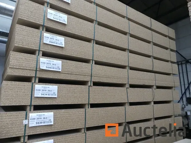 90 geagglomereerde houten panelen 28mm belspan cstu12n - afbeelding 2 van  3