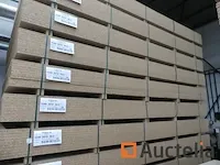 90 geagglomereerde houten panelen 28mm belspan cstu12n - afbeelding 2 van  3