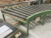 90 graden rollenbaan- houtbewerking - houtbewerkingsmachines - afbeelding 2 van  6