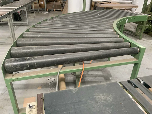 90 graden rollenbaan- houtbewerking - houtbewerkingsmachines - afbeelding 5 van  6