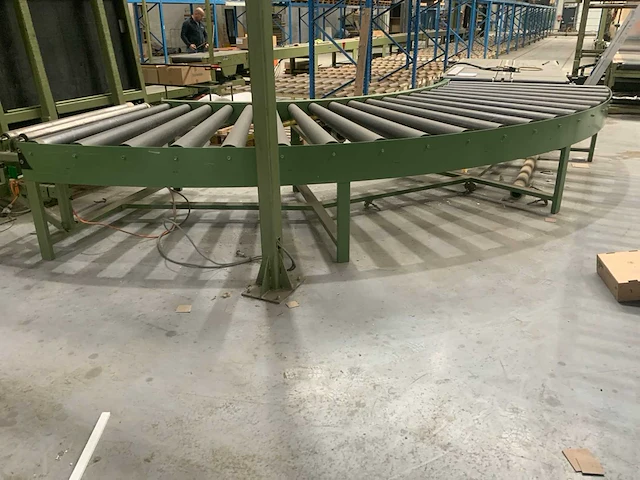 90 graden rollenbaan- houtbewerking - houtbewerkingsmachines - afbeelding 6 van  6