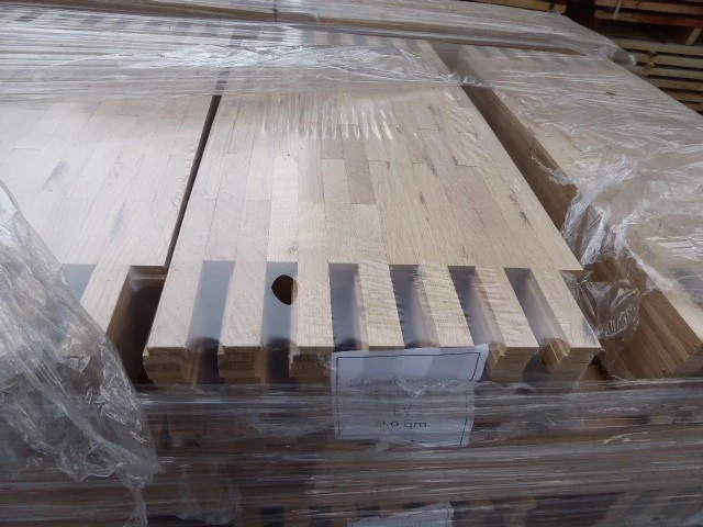 90 m² massief eiken parket engels verband - afbeelding 2 van  3