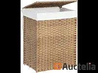 90l wasmand, handgeweven - afbeelding 2 van  7