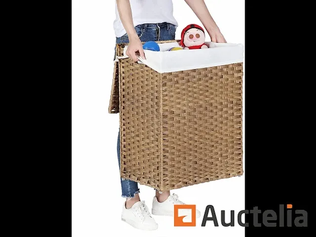 90l wasmand, handgeweven - afbeelding 7 van  7