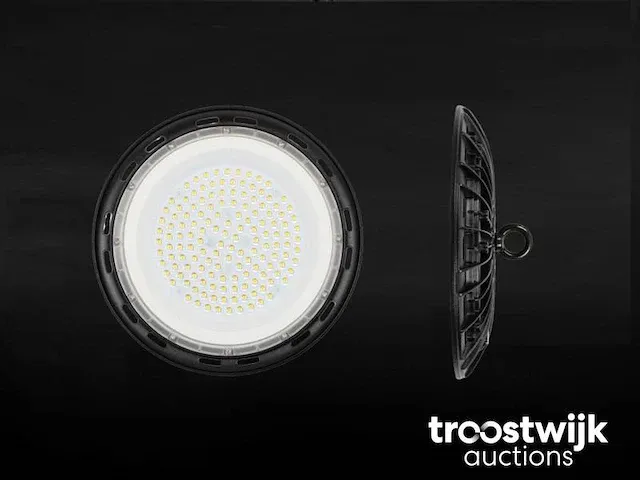 90w led ufo highbay slim design waterdicht 5000k - afbeelding 2 van  5